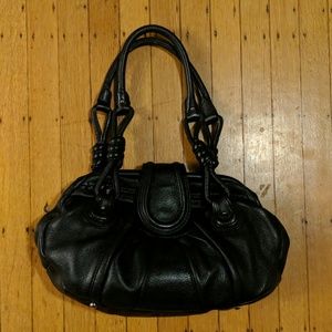 Loeffler Randall black leather purse